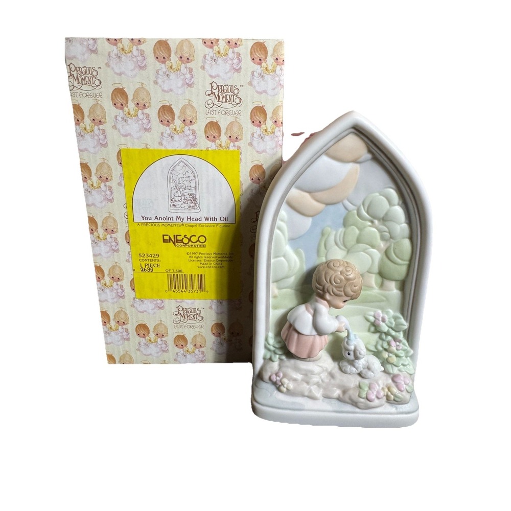 Precious Moments 1997 "You Annoint My Head with Oil" Limited 945/7500 #523429